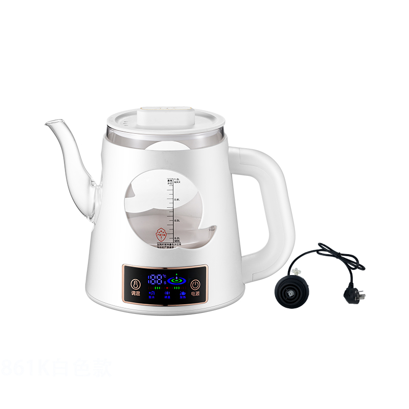 全太太岩板茶桌茶台茶几隔空电热烧水壶单孔茶壶全自动底部上水壶