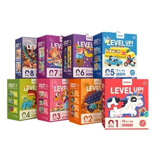 mideer弥鹿儿童进阶拼图3-7岁男孩女孩宝宝益智收纳拼图早教玩具