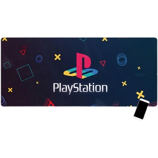 PS5主机PS4游戏机周边鼠标垫超大锁边电脑电竞男动漫键盘书桌垫动