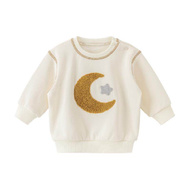 婴儿纯棉可爱卫衣秋冬季男女宝宝