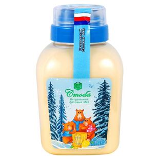 椴树蜜俄罗斯进口野生天然蜂蜜森林蜜语牌正宗雪蜜正品结晶蜜2斤