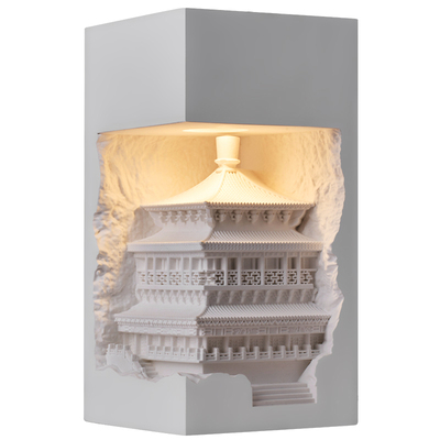 威想中式石膏壁灯嵌入式壁龛灯