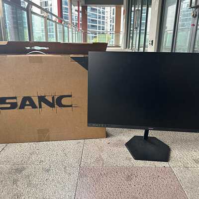出一台SANC，盛色27寸2k 180hz直面显示器，带原包