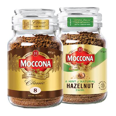 摩可纳深度+榛果咖啡2瓶冻干