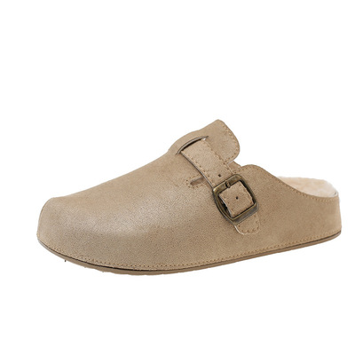 2025新款勃肯鞋加绒加厚保暖厚底防滑软底外穿可爱百搭时尚网红鞋