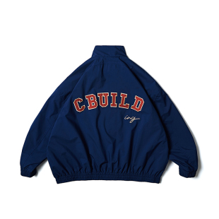 BBCN STORE美式复古贴布刺绣飞行员教练外套春秋百搭休闲翻领夹克