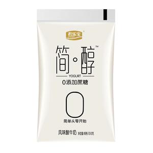 君乐宝简醇0蔗糖酸奶整箱袋装