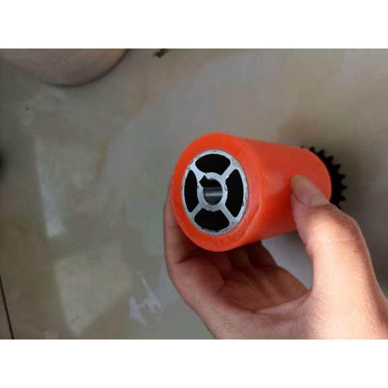 封边机红轮前轮后轮电机轮链条轮小型封边机配件红轮