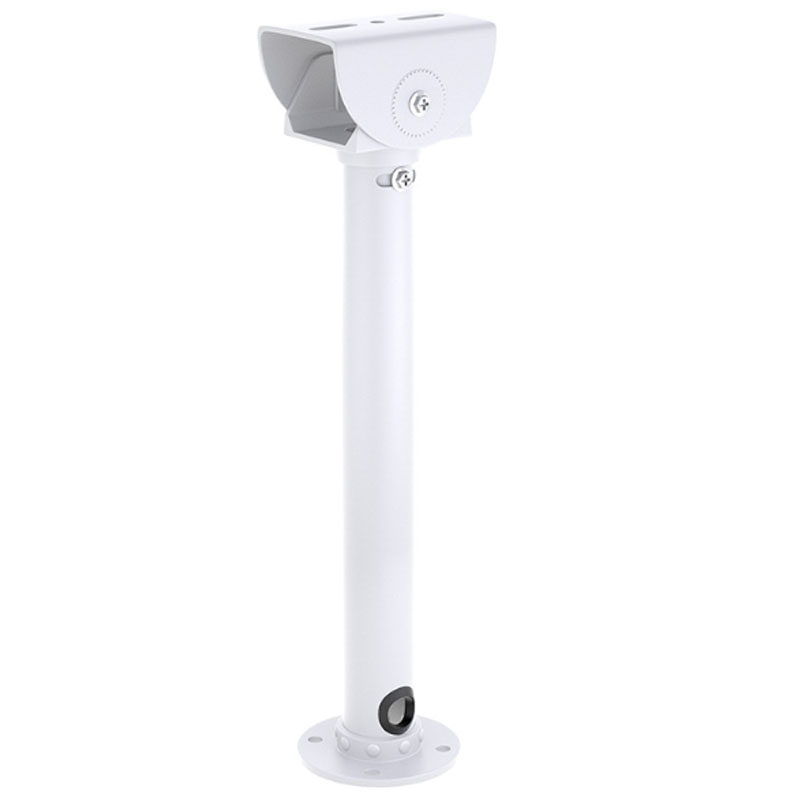 25CM监控I型摄像头鸭嘴支架加厚加粗加长铝合金立装电杆室外室内