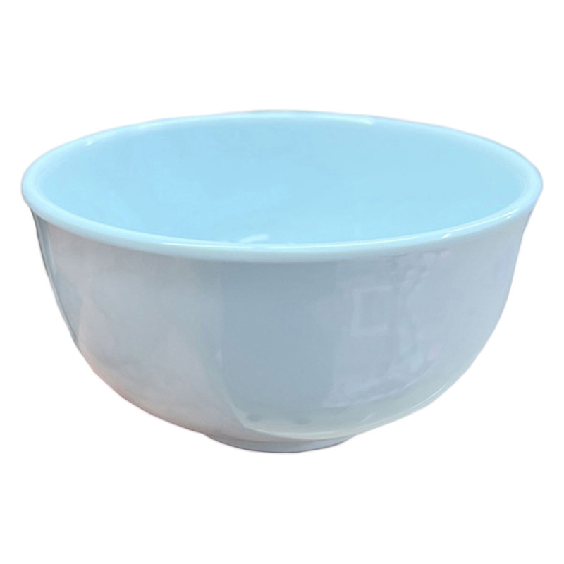 可爱奶油色水果沙拉冰粉圆形碗