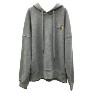 TYJR 冬季新款女装韩版宽松休闲长袖连帽刺绣加厚加绒卫衣女3569