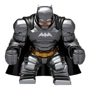 超级英雄复仇者联盟毒液蜘蛛蝙蝠钢铁侠死侍拼装积木人仔手办玩具