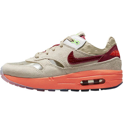 Nike/耐克正品Air Max 1 x CLOT女子GS大童跑步鞋DH2493-100