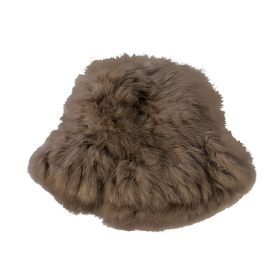 韩系时尚兔毛针织帽女秋冬帽子