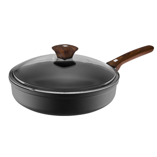 alluflon威尼斯不粘平底锅煎锅家用电磁炉通用家用牛排锅阿路弗仑