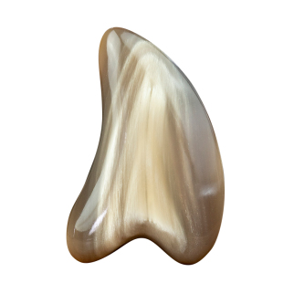 一生缘角艺天然正宗白水牛角免压刮痧板面部全身通用经络按摩工具