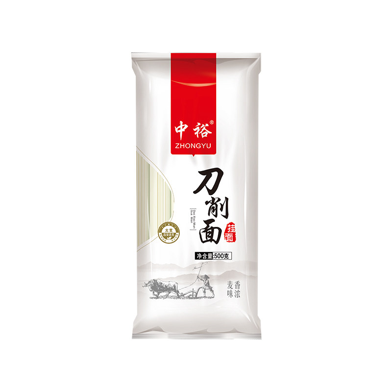 中裕面条刀削面油泼面500g*18袋