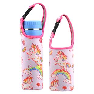杯套保护套背带斜挎水壶袋子儿童防烫杯子套手提通用保温水杯套子