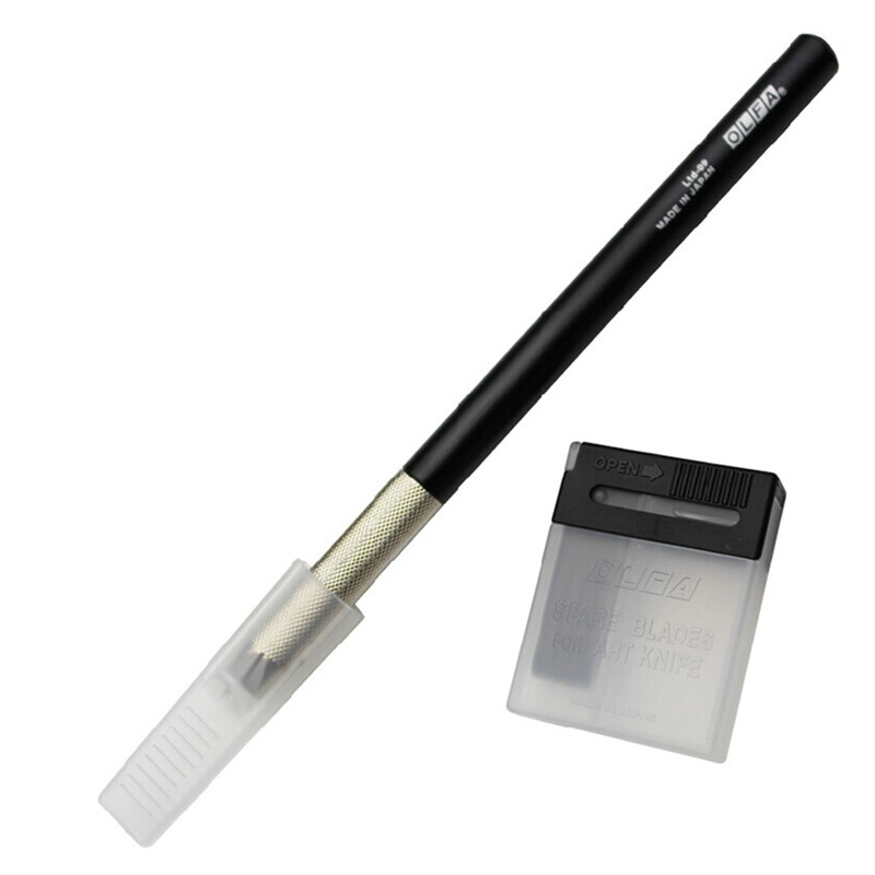 OLFA进口大黑橡皮章纸雕模型笔刀