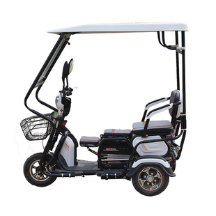 小巴士电动三轮车车棚老年三轮代步车休闲车全封闭雨蓬防晒遮阳棚