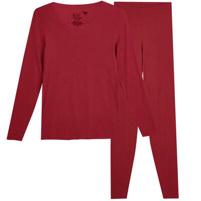 红色本命年羊毛保暖内衣秋衣秋裤