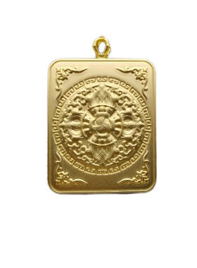 藏式纯铜唐卡嘎乌盒随身外壳