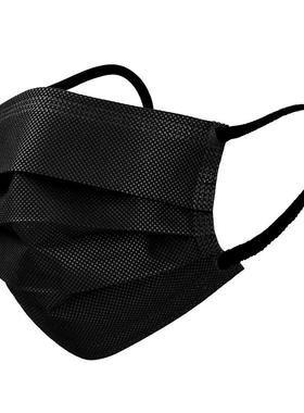黑色一次性医疗官方医用外科口罩