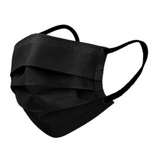 黑色医用外科口罩一次性医疗官方正品旗舰店高颜值女男潮款秋冬款