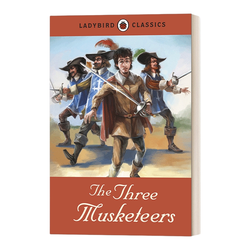 英文原版 Ladybird Classics The Three Musketeers 企鹅小瓢虫经典系列 三个火枪手 精装 英文版 进口英语原版书籍