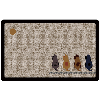 卫生间吸水地垫浴室防滑脚垫