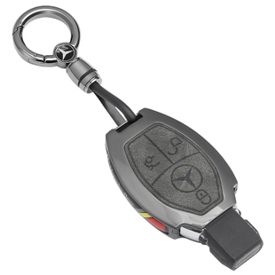 奔驰C260L钥匙套C200L车C级glc260/300L高级感S级E260壳gle350扣