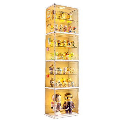 【特厚六面全硬】高清手办展示柜