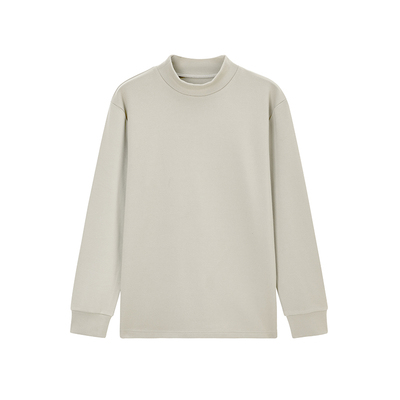 山羊绒蛋白磨毛半高领保暖打底衫