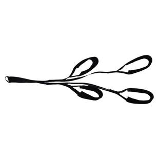 面拉延长绳健身肱二三头肌高位下拉压大飞鸟龙门架绳索拉背训练器