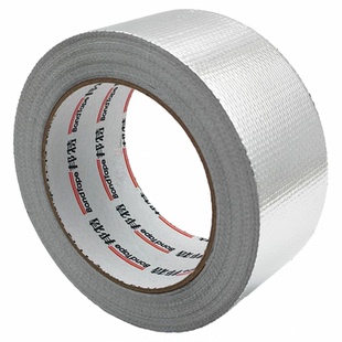 邦特玻纤铝箔胶带加厚防水阻燃耐高温隔热防潮密封空调管防晒胶带