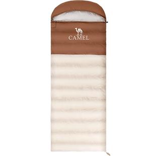 骆驼睡袋秋冬季成人儿童2026加厚防寒隔脏便携户外露营保暖室内外