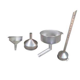 一体成型铜铝漏斗 加油站防爆铝油漏 防爆漏子 加长倒油管 酒漏斗