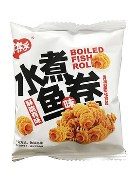 卡其乐水煮鱼卷麻辣网红零食