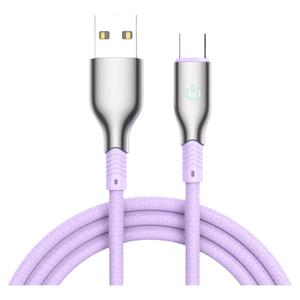 3A快充数据线带呼吸灯QC3.0闪充充电线适用苹果iPhone15promax小米三星华为荣耀手机超级快充加长1.8米
