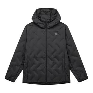 特步三防羽绒服男冬季新款加厚保暖棉服休闲运动外套跑步上衣