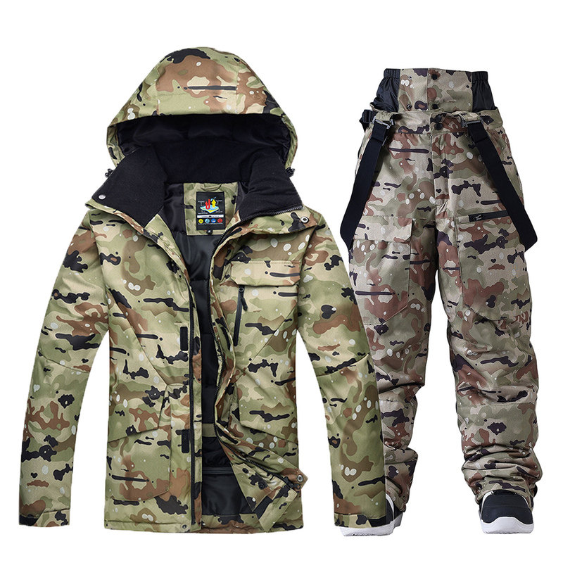 滑雪服套装男加厚保暖防水