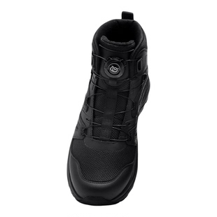 强人3515户外登山鞋男耐磨透气徒步爬山鞋战术靴中帮自动扣高帮鞋