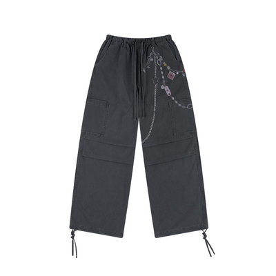 STARWALK印花链条工装裤