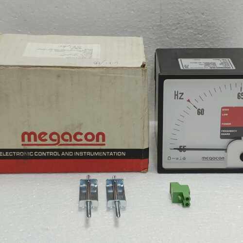 Megacon KPF221E Frequency Guard Relay Meter 440-460V 55-65Hz