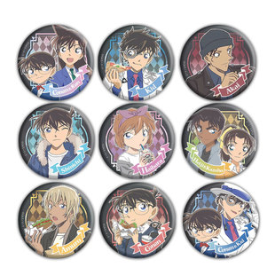 名侦探柯南动漫周边安室透服部平次灰原哀吧唧谷子胸章马口铁挂件