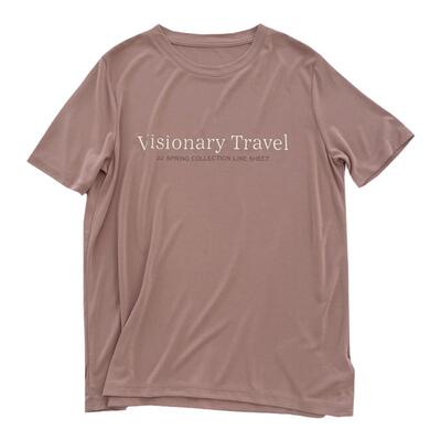 薄款铜氨丝字母印花短袖T恤女