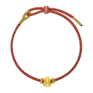 老凤祥凤享好礼五财神柴荣手办足金转运珠手绳摆件新年跨年礼物