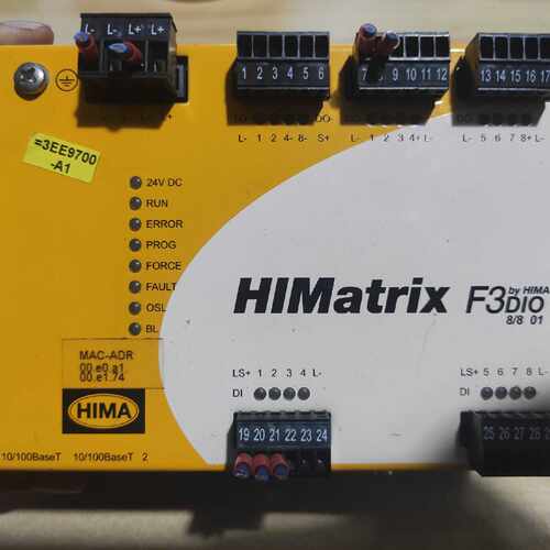 黑马模块HIMatrix F3DIO