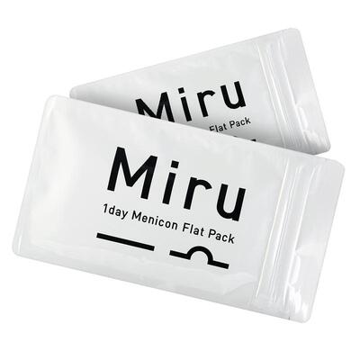 日本Miru隐形近视眼镜米如日抛6片盒装进口一次性水润舒适天天抛