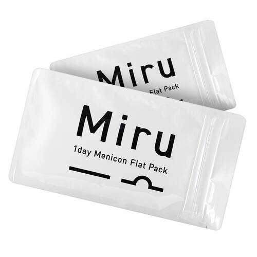 日本Miru隐形近视眼镜米如日抛6片盒装一次性水润舒适天天抛凝胶